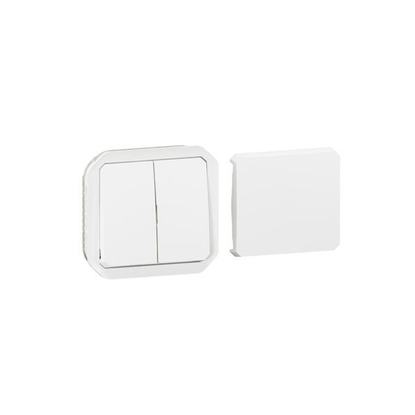 Transformateur réversible Plexo composable blanc Legrand Réf. 069618L