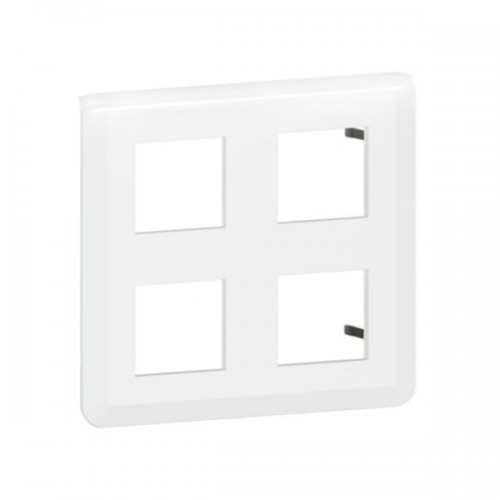 Legrand Plaque de finition pour 2x2x2 modules blanc Mosaic Réf. 078838L